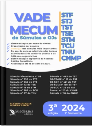 Vade Mecum de Súmulas e OJs Organizadas