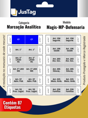 Etiqueta Vade Mecum | Magistratura-MP-Defensoria (Analítica)