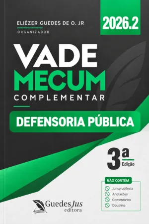 Vade Mecum da Defensoria (2026.2) [PRÉ-VENDA]