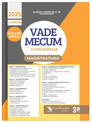 Vade Mecum da Magistratura (2025.2) [POD]