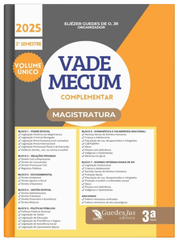 Vade Mecum da Magistratura (2025.2) [POD]