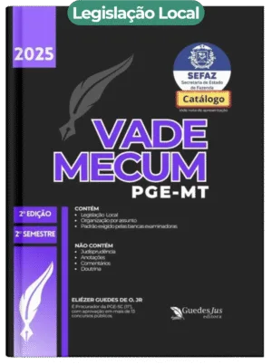 Vade Mecum PGE-MT (Nova edição 2025.2)