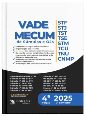 Vade Mecum de Súmulas e OJs Organizadas (2025.2)