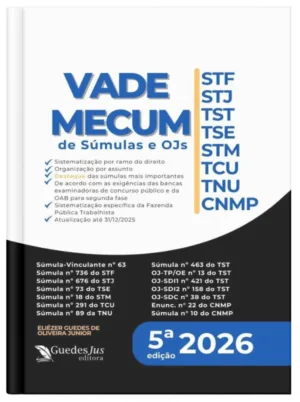 Vade Mecum de Súmulas e OJs Organizadas (2026)