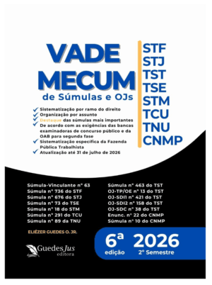 Vade Mecum de Súmulas e OJs Organizadas por assunto (2026.2)