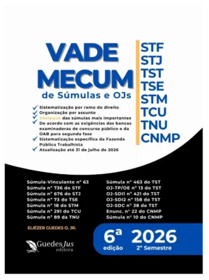 Vade Mecum de Súmulas e OJs Organizadas por assunto (2026.2)