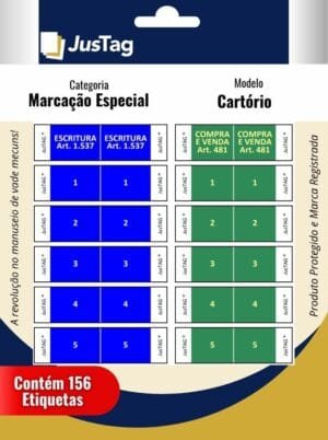 Etiqueta Vade Mecum | Cartório (Especial)