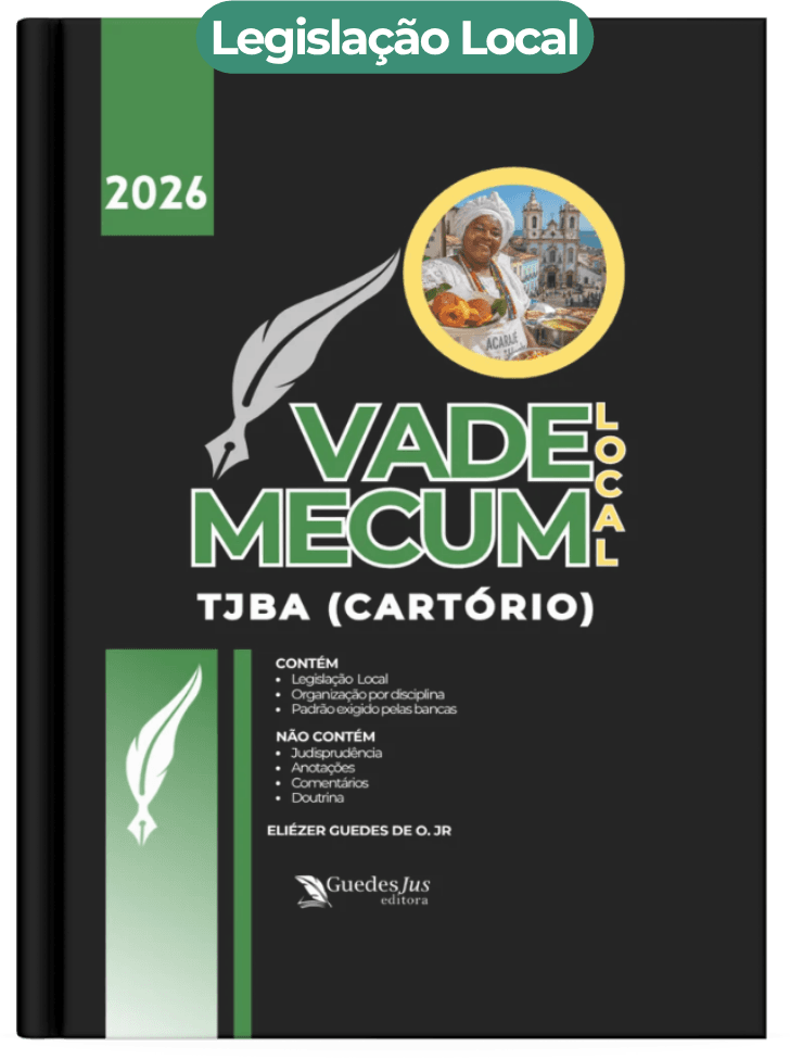 Vade Mecum TJBA (Cartório) | Legislação Local (2026)