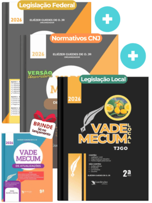 Combo TJGO: Legislação Local + VM da Magistratura + VM CNJ (2026.1) [POD]
