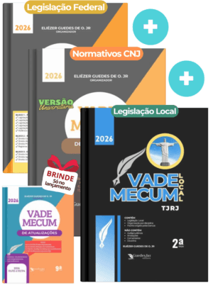 Combo TJRJ: Legislação Local + VM da Magistratura + VM CNJ (2026.1) [POD]