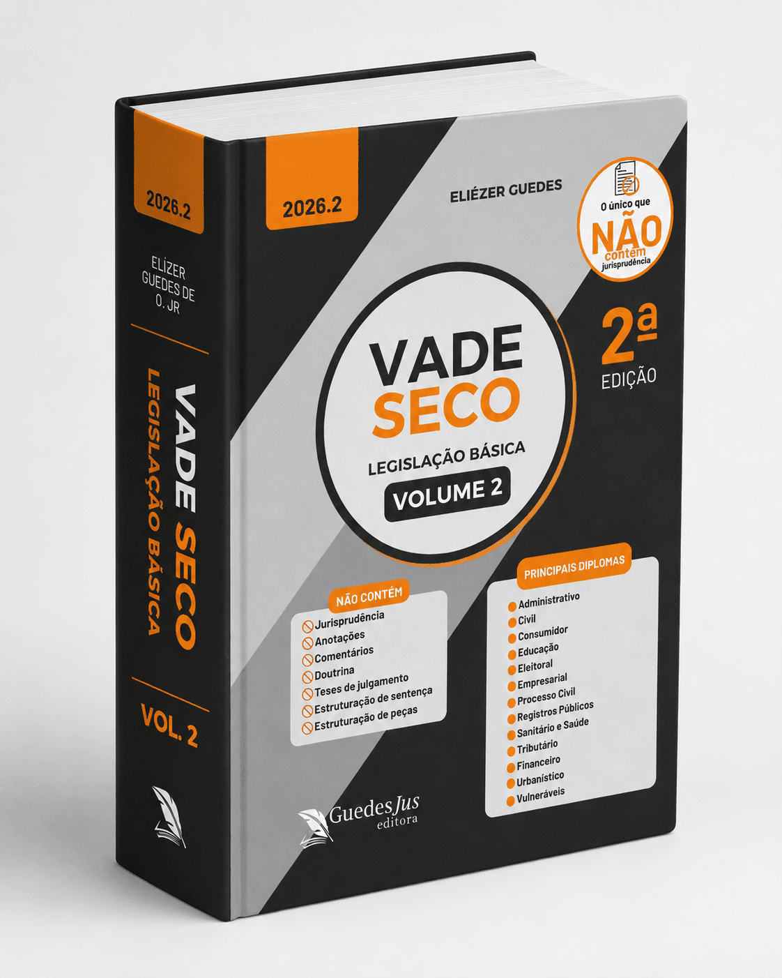 Mockup do Volume II do Vade Seco