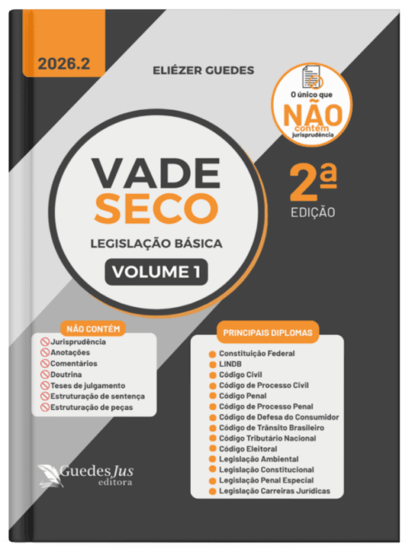 Vade Seco – Legislação Comum | Vol. 1 (2026.2) [PRÉ-VENDA]