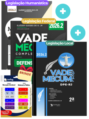 Combo2 DPE-RJ: Local + VM Defensoria + VM Humanístico [PRÉ-VENDA]
